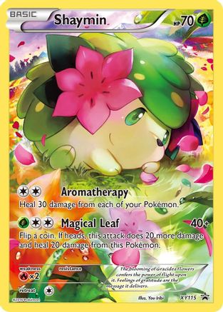 Shaymin XY115 - Holofoil XY Promos - Promo