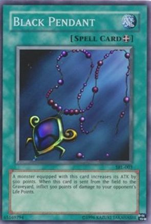 Black Pendant (SRL-003) - Spell Ruler Unlimited