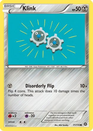 Klink 071 XY Steam Siege - Common