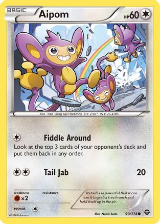 Aipom 090 XY Steam Siege - Common