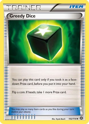Greedy Dice 102 XY Steam Siege - Uncommon