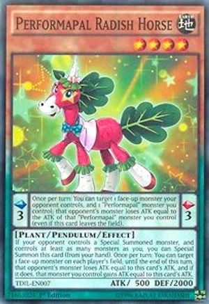 Performapal Radish Horse (TDIL-EN007) - The Dark Illusion Unlimited