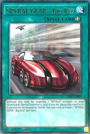 SPYRAL GEAR - Big Red (TDIL-EN089) - The Dark Illusion Unlimited