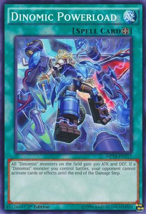 Dinomic Powerload (MP16-EN217) - 2016 Mega-Tins Mega Pack 1st Edition