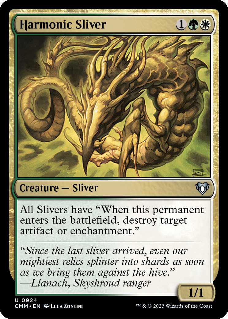 Harmonic Sliver (CMM-924) - Commander Masters
