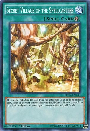 Secret Village of the Spellcasters (LDK2-ENY33) - Legendary Decks II Unlimited