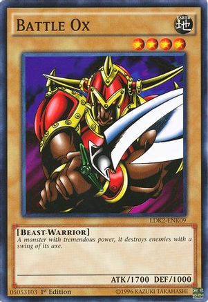 Battle Ox (LDK2-ENK09) - Legendary Decks II 1st Edition