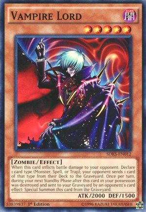 Vampire Lord (SDKS-EN012) - Structure Deck: Seto Kaiba Unlimited
