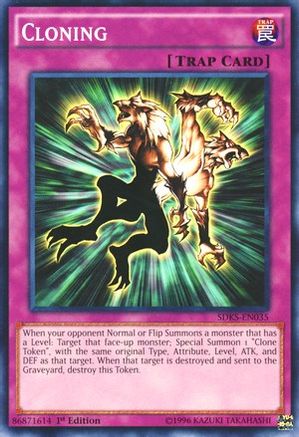 Cloning (SDKS-EN035) - Structure Deck: Seto Kaiba Unlimited