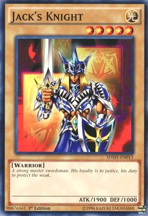 Jack's Knight (SDMY-EN013) - Structure Deck: Yugi Muto 1st Edition