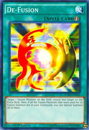 De-Fusion (SDMY-EN032) - Structure Deck: Yugi Muto 1st Edition