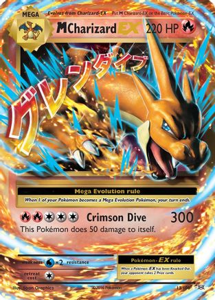 M Charizard EX 013 - Holofoil XY Evolutions - Ultra Rare