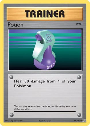 Potion 083 - Reverse Holofoil XY Evolutions - Uncommon