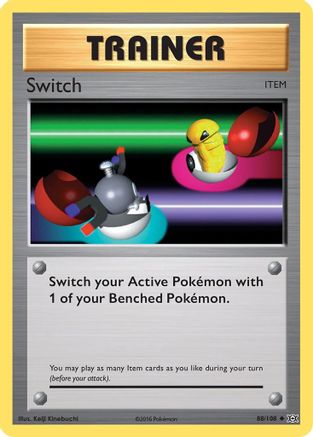 Switch 088 XY Evolutions - Uncommon