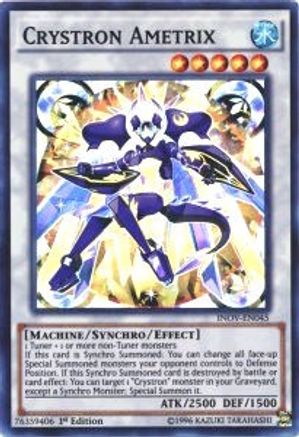 Crystron Ametrix (INOV-EN045) - Invasion: Vengeance 1st Edition