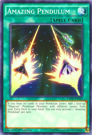 Amazing Pendulum (INOV-EN053) - Invasion: Vengeance Unlimited