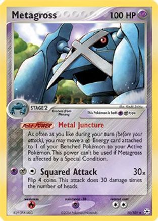 Metagross - 11/101 (EX Hidden Legends)/101 Deck Exclusives - Rare