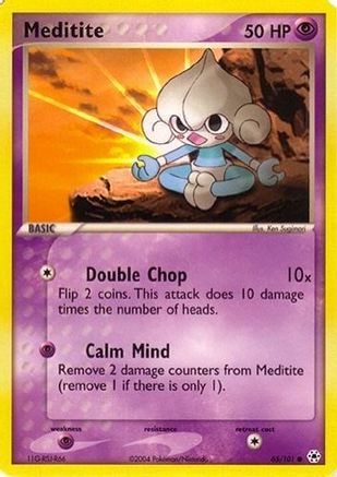 Meditite EX Battle Stadium - Common