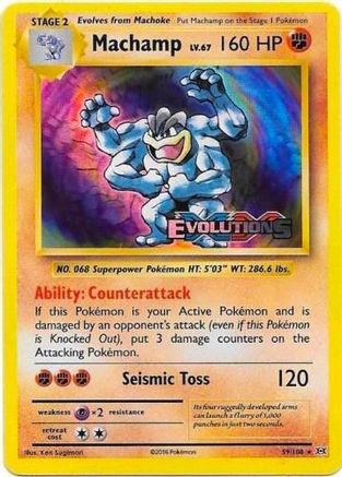 Machamp (XY Evolutions Prerelease) - Holofoil XY Promos - Promo