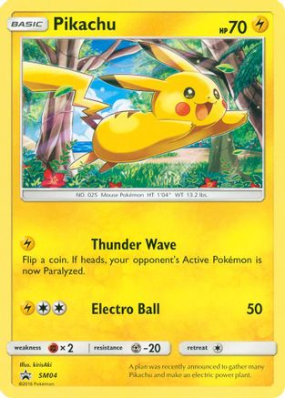 Pikachu - SM04 - Holofoil SM Promos - Promo
