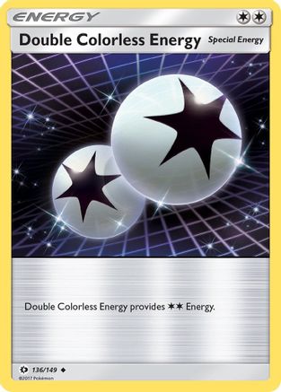 Double Colorless Energy 136 SM Base Set - Uncommon