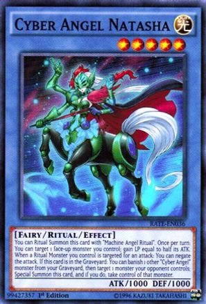 Cyber Angel Natasha (RATE-EN036) - Raging Tempest Unlimited