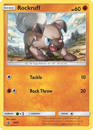 Rockruff - SM06 - Holofoil SM Promos - Promo