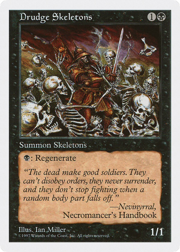 Drudge Skeletons (5ED-) - Fifth Edition
