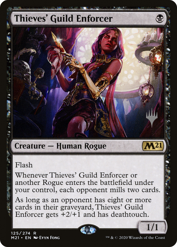 Thieves' Guild Enforcer (PPM21-125) - Core Set 2021 Promos Foil