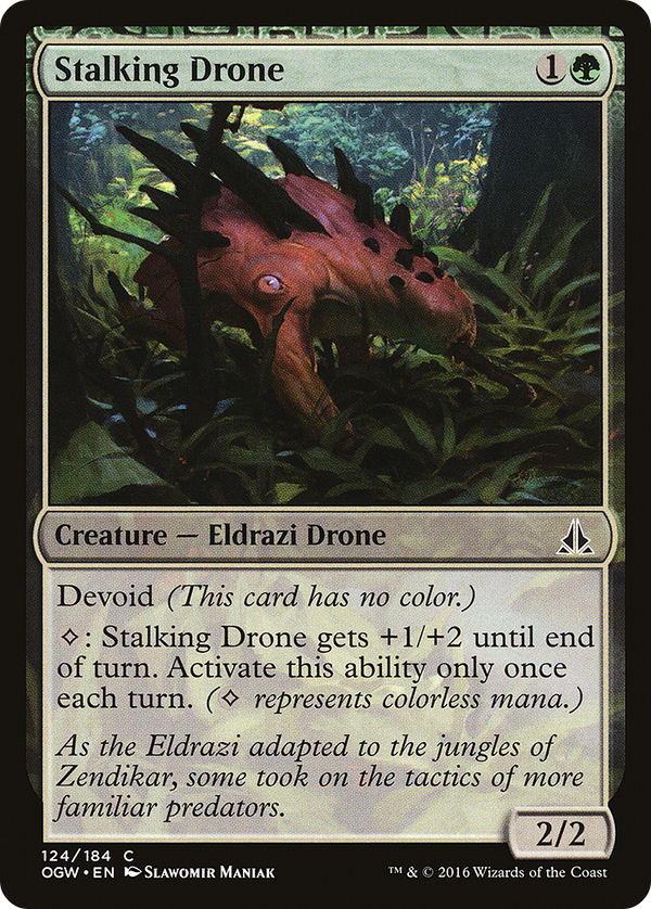 Stalking Drone (OGW-124) - Oath of the Gatewatch: (devoid) Foil