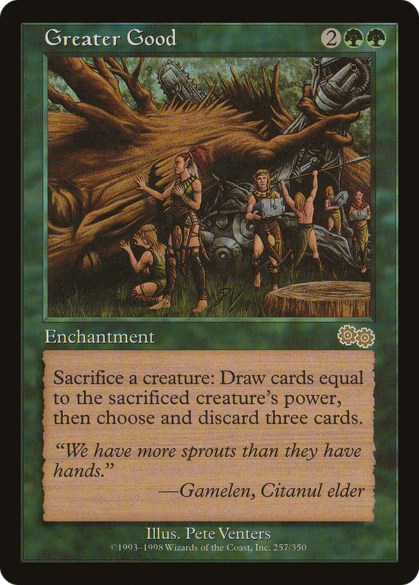 Greater Good (USG-257) - Urza's Saga