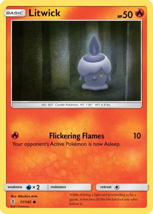 Litwick 011 SM Guardians Rising - Common