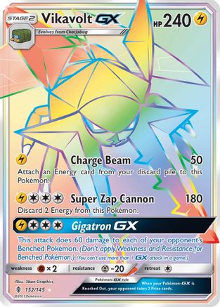 Vikavolt GX (Secret) - Holofoil SM Guardians Rising - Secret Rare