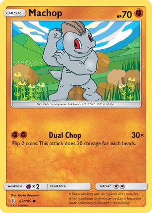 Machop (62) (62) 062 SM Guardians Rising - Common