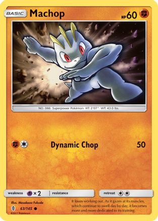 Machop (63) (63) 063 SM Guardians Rising - Common