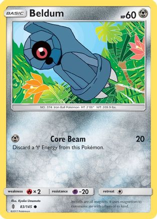 Beldum 083 SM Guardians Rising - Common