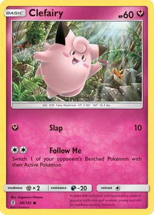 Clefairy 088 SM Guardians Rising - Common