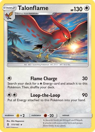 Talonflame SM Guardians Rising - Rare