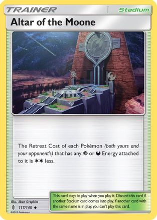Altar of the Moone 117 SM Guardians Rising - Uncommon