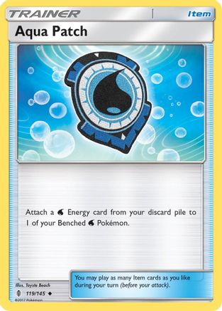 Aqua Patch 119 SM Guardians Rising - Uncommon