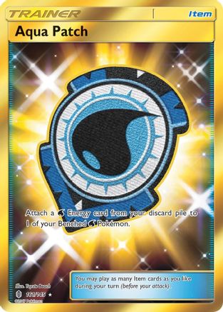 Aqua Patch (Secret) - Holofoil SM Guardians Rising - Secret Rare