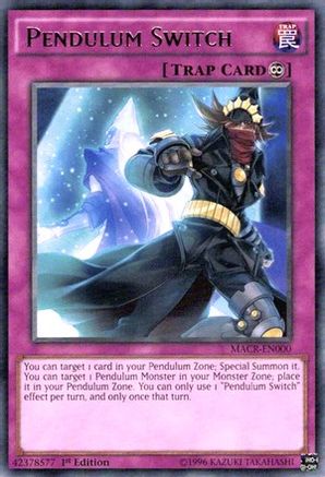 Pendulum Switch (MACR-EN000) - Maximum Crisis Unlimited
