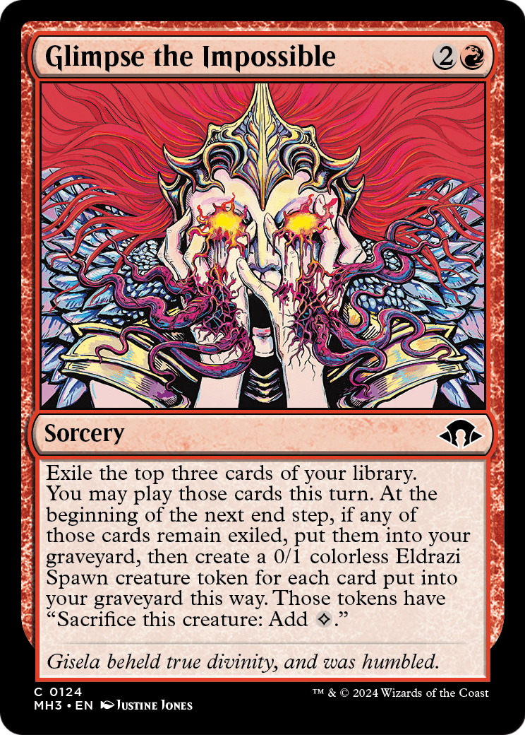 Glimpse the Impossible (MH3-124) - Modern Horizons 3 Foil