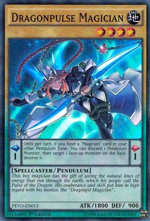 Dragonpulse Magician (PEVO-EN013) - Pendulum Evolution 1st Edition
