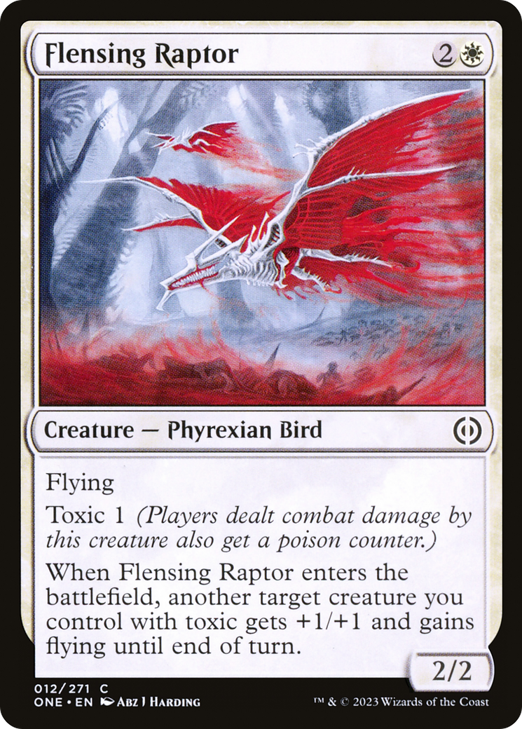 Flensing Raptor (ONE-012) - Phyrexia: All Will Be One