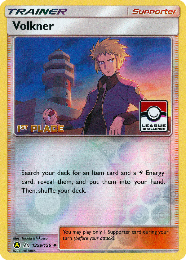 Volkner 135a - Reverse Holofoil Ultra Prism - Uncommon