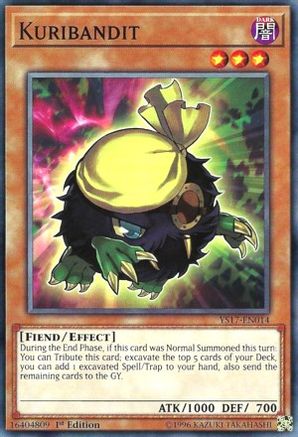 Kuribandit (YS17-EN014) - Starter Deck: Link Strike 1st Edition