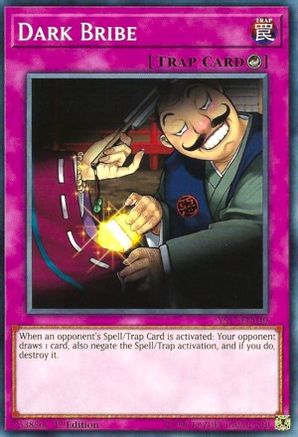 Dark Bribe (YS17-EN040) - Starter Deck: Link Strike 1st Edition