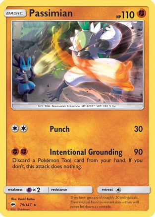 Passimian 079 SM Burning Shadows - Rare