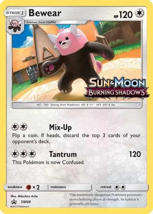 Bewear - SM49 (Prerelease) - Holofoil SM Promos - Promo